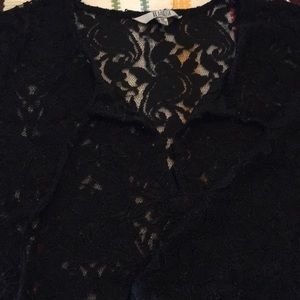 Lace long sleeve top